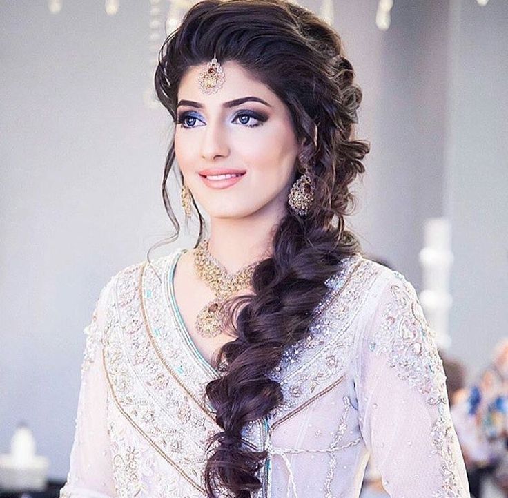 Hairstyles for Pakistani Outfit 2017