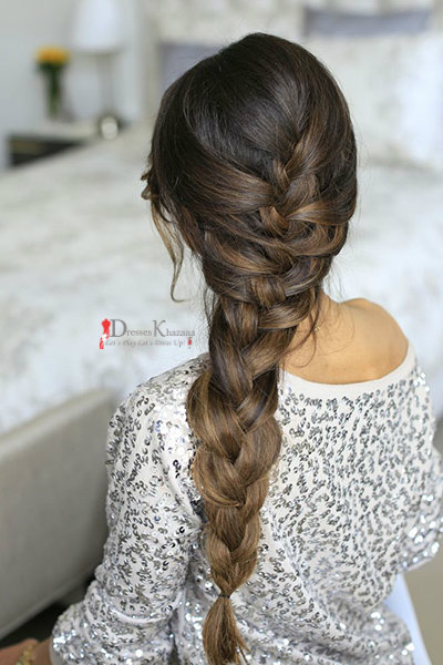 Best Items of Party Hairstyles for Long Hair in Pakistan