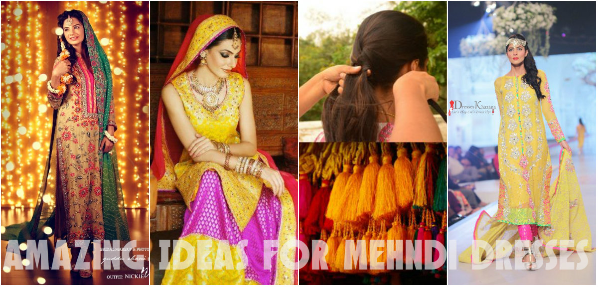 Amazing Ideas for Mehndi Dresses