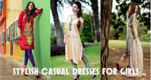 Stylish Casual Dresses 2017 Designs for Girls