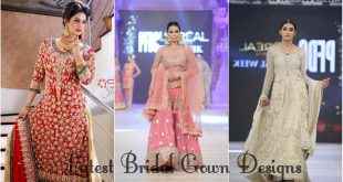 Latest Bridal Gowns Designs 2017