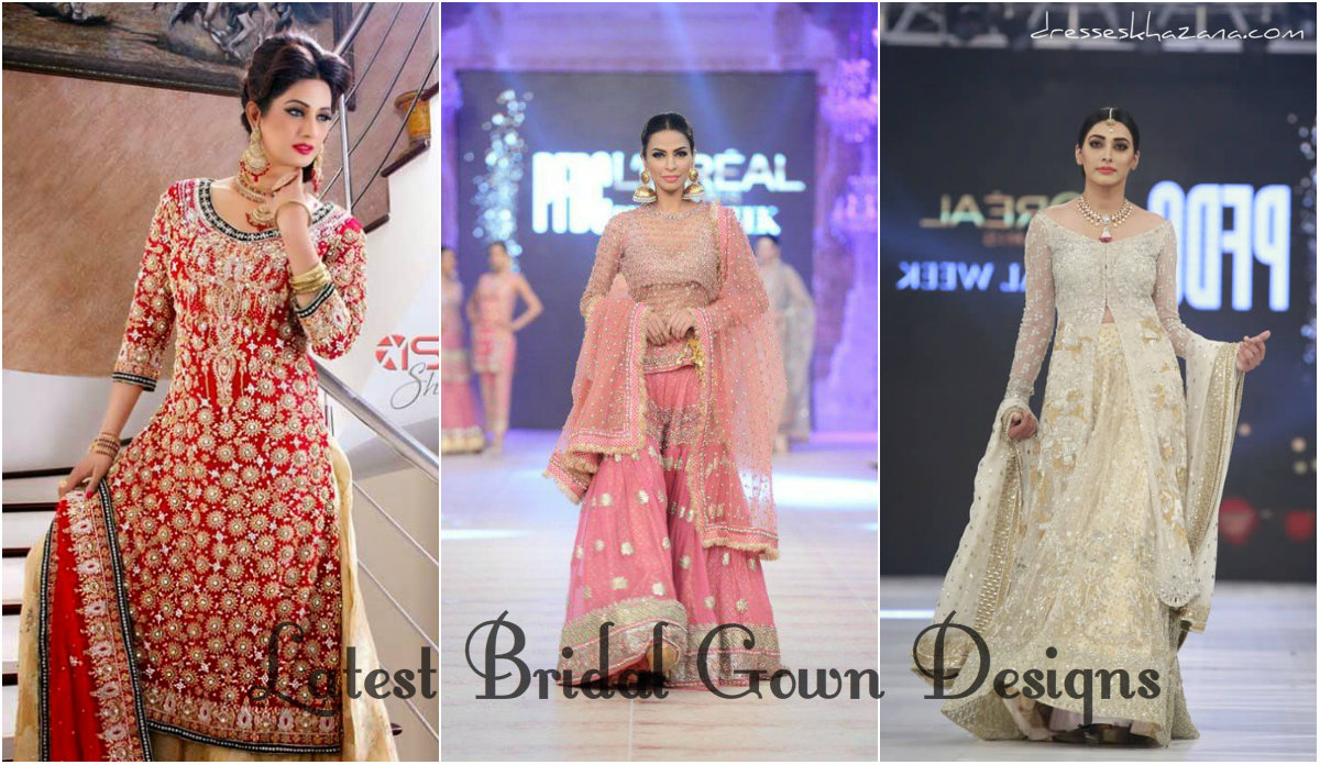 Latest Bridal Gowns Designs 2017
