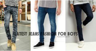 Modern Fashionable Jeans for Boys 2017 - Designer's Jeans Style