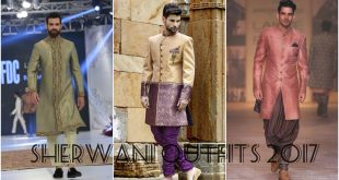 Latest Sherwani Designs for Men 2017