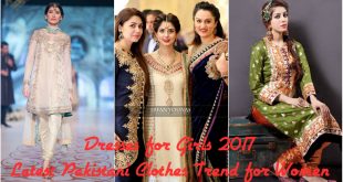 Dresses for Girls 2017 Latest Pakistani Clothes Trend for Women