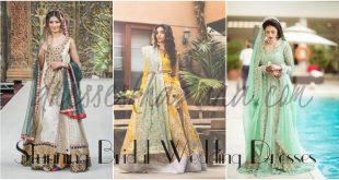 Latest Bridal Dresses 2017 Designs by Pakistani Famous Designers