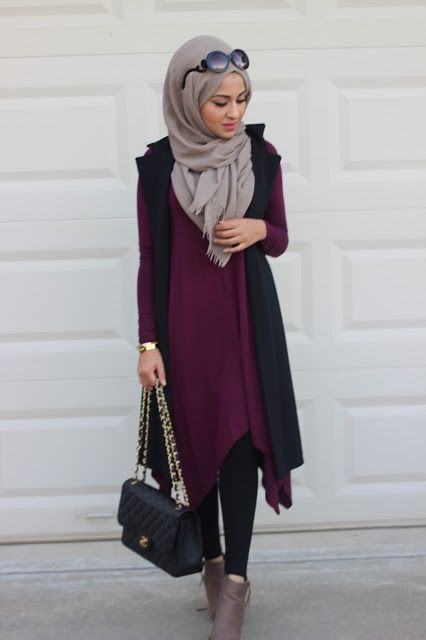 Hijab Styles 2018  New Styles of Hijab and Abaya Designs 
