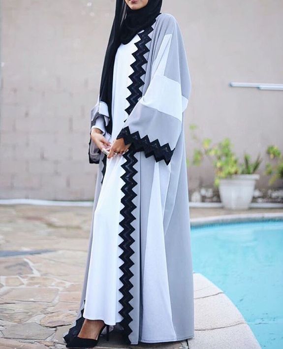 New Style of Abaya Designs 2017 & Gown Fashion for Women