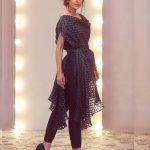 Asim Jofa wait belt dress designs for girls 2017