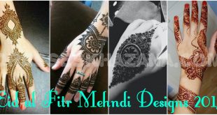 Eid Mehndi Designs 2017 - Sizzling Latest Henna Designs Collection for Girls