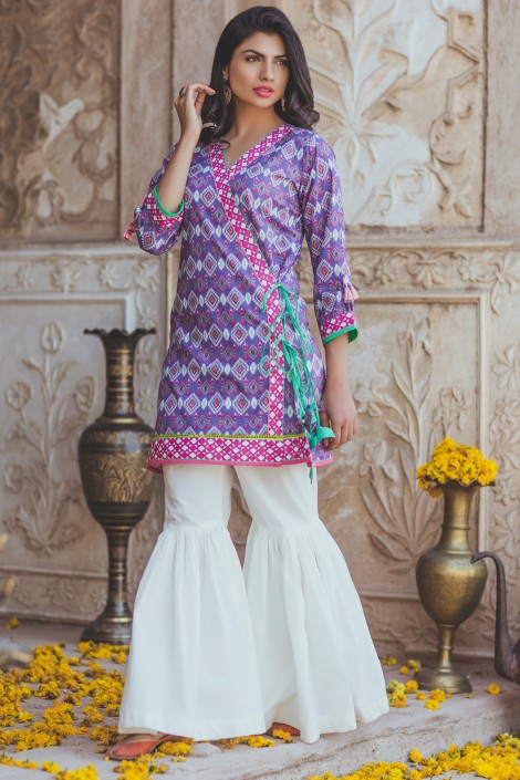 FALLIN STARS-B Eid Dress 2017 Collection