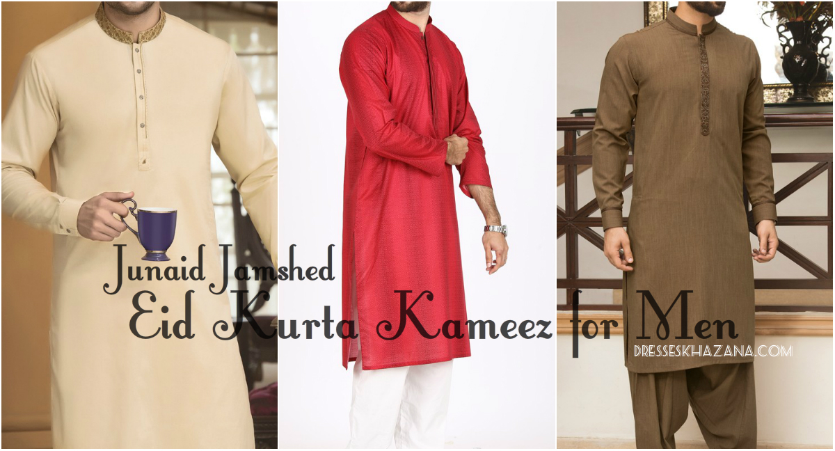 Eid Kurta Salwar Kameez for Men 2017 Designs by Junaid Jamshed