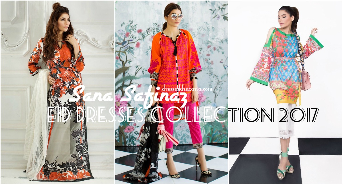 Sana Safinaz Eid Dresses Collection 2017 for Women