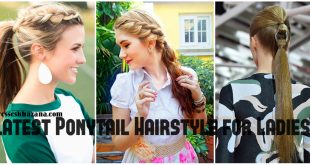 Best Ponytail Hairstyles for Girls 2017 - Short and Mid Length Hairstyle