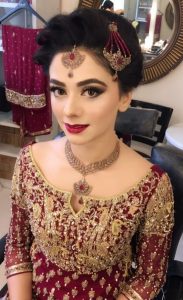 Stunning look of bridal hairstyles 2017