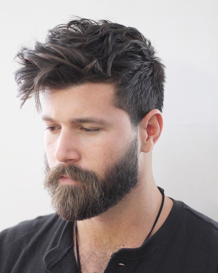 Latest Hairstyle trend with Beard men 2017