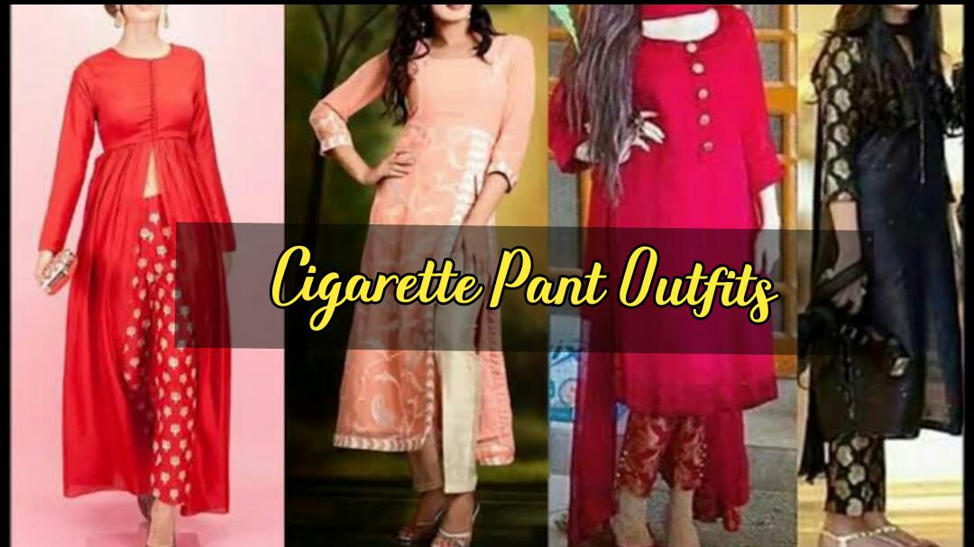 Buy Ali Colours Pakistani Cigarette Pants for women Online @ ₹1299 from  ShopClues