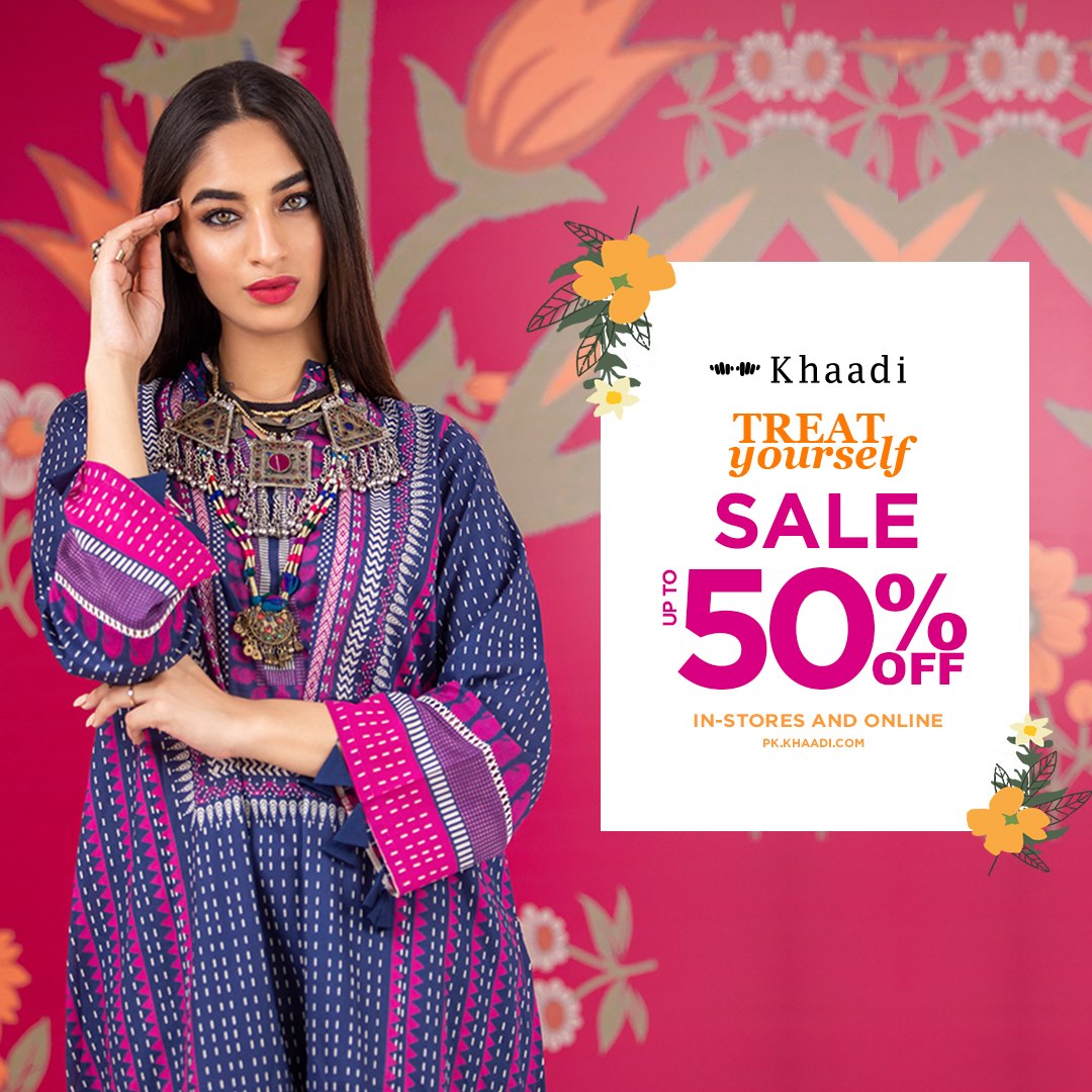 Khaadi Online Sale Upto 50%