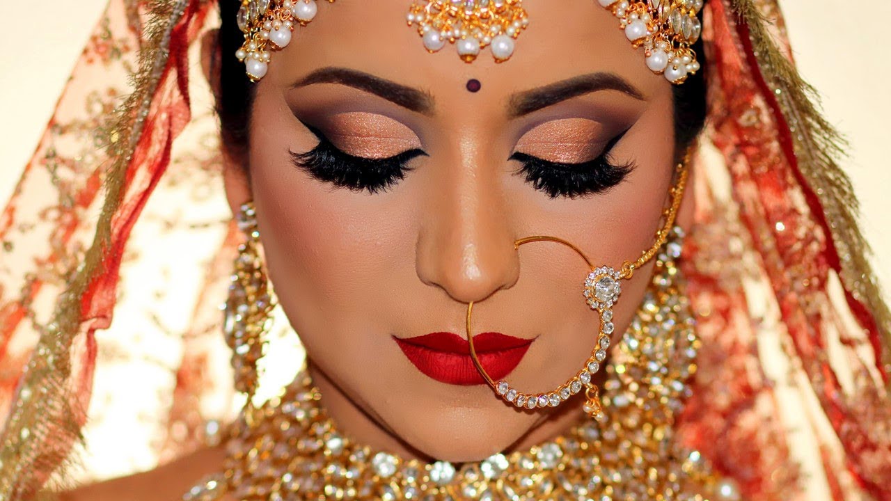 bridal makeup lipstick