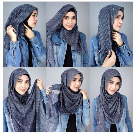 hijab step by step