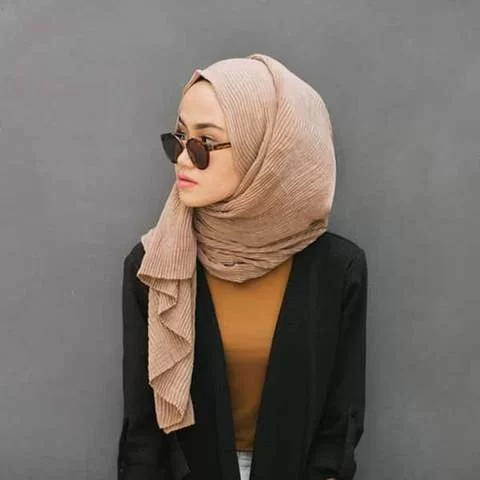 side braid hijab