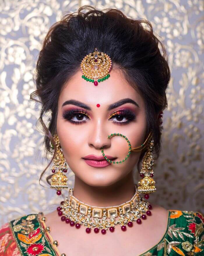 traditional bridal makeup