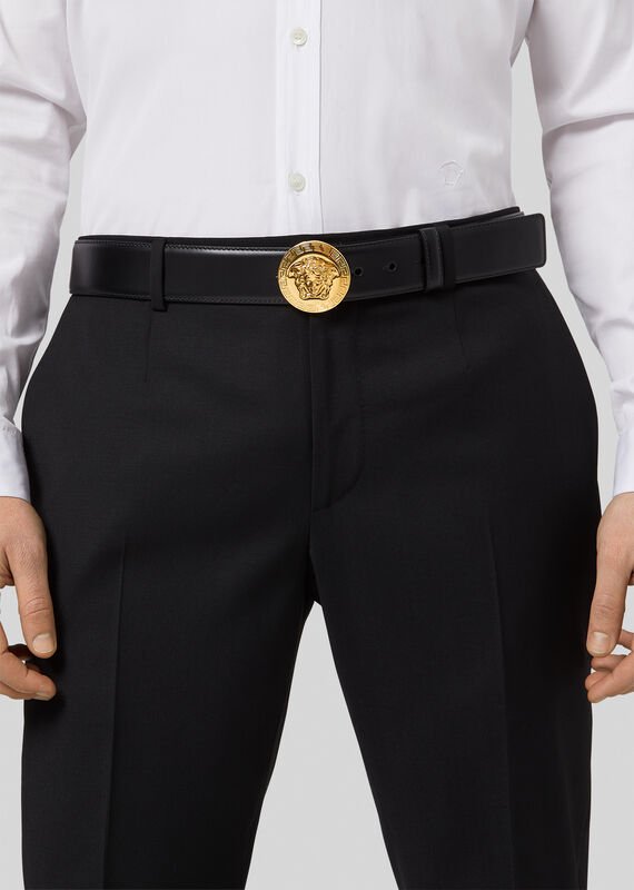 versace leather belts