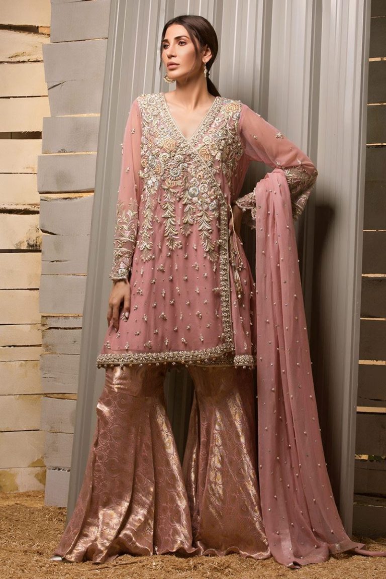 Gharara Pants - Latest Gharara Styles Pakistani Outfits with Shirts for ...