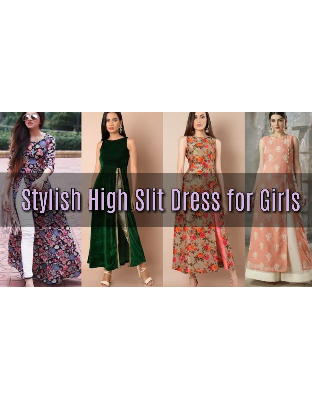 high slit dresses