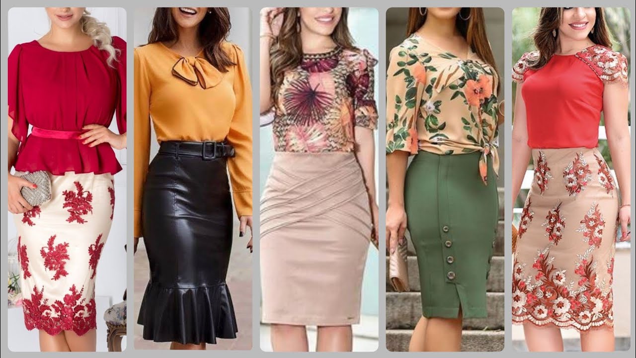 pencil skirt with top